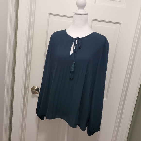 Daniel Rainn Green Blouse Size Medium, Business Casual - Picture 5 of 9